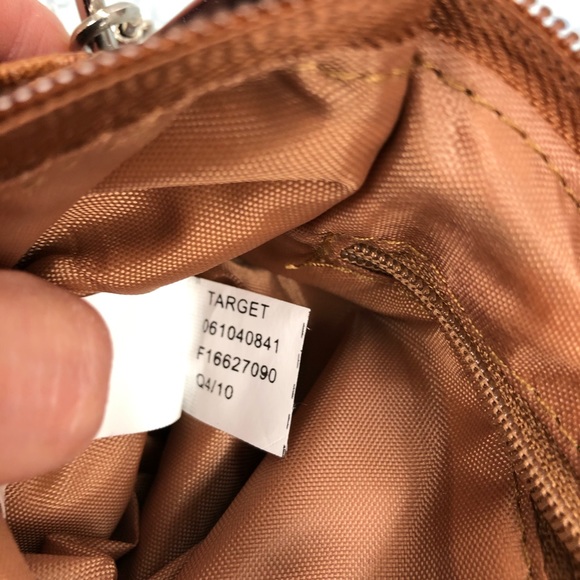 Faux patent leather leopard print zip wristlet - Picture 8 of 8